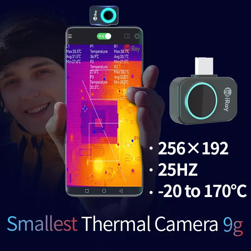 InfiRay P2  Infrared Thermal I - Nf 521 Thermal Imaging Camera recension och pris