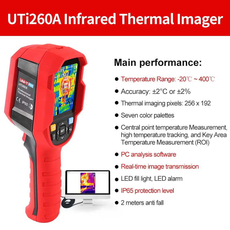 UNI-T Infrared Thermal Camera  - Thermal Imaging Camera 256X192 recension och pris